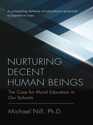 cover image of Nurturing Decent Human Beings